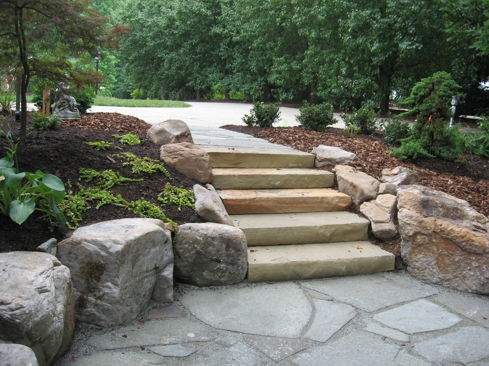 Summerfield Backyard Patio and Plantings by Hawkins Landscape Architecture/TriadGarden - Photo 2