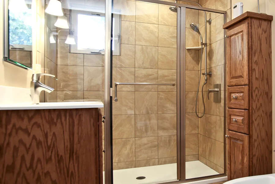 Restroom and Laundry Area Renovation by Badger Carpentry, Inc. - Photo 14