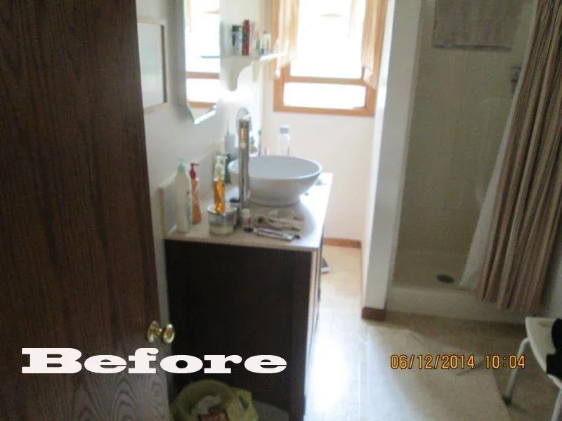 Restroom and Laundry Area Renovation by Badger Carpentry, Inc. - Photo 11