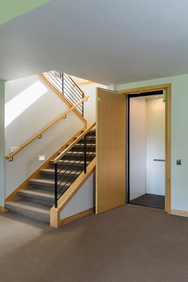 Inclusive Restroom/Lift by Sylvestre Remodeling & Design - Photo 7