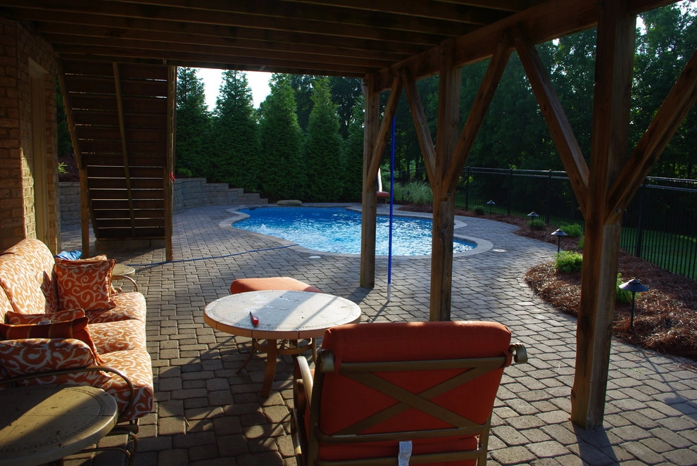 Tropical Pool in Summerfield by Hawkins Landscape Architecture/TriadGarden - Photo 4