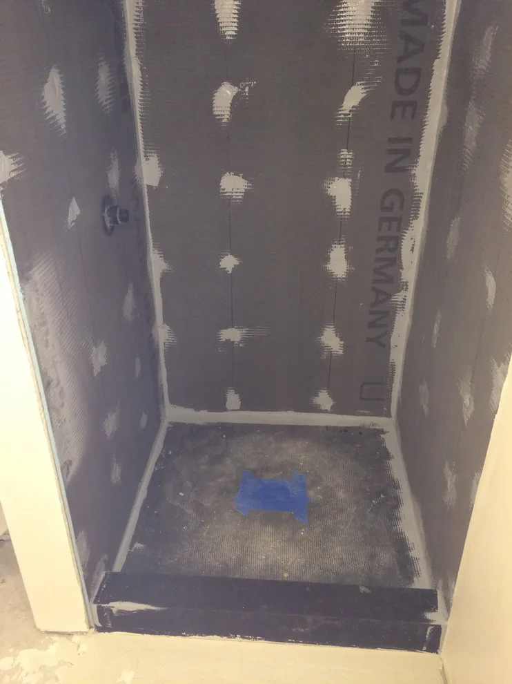 Modern Red Bathroom by Cambridge Home Renovations - Photo 3
