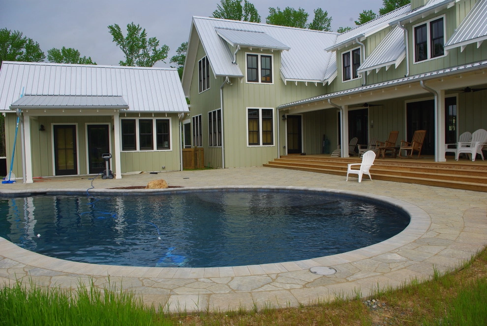 Raleigh Custom Pool Project by Hawkins Landscape Architecture/TriadGarden - Photo 2