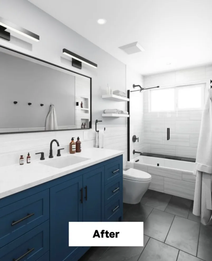 Restroom Design Initiatives by Platinum Home Builders & Design, Inc - Photo 13