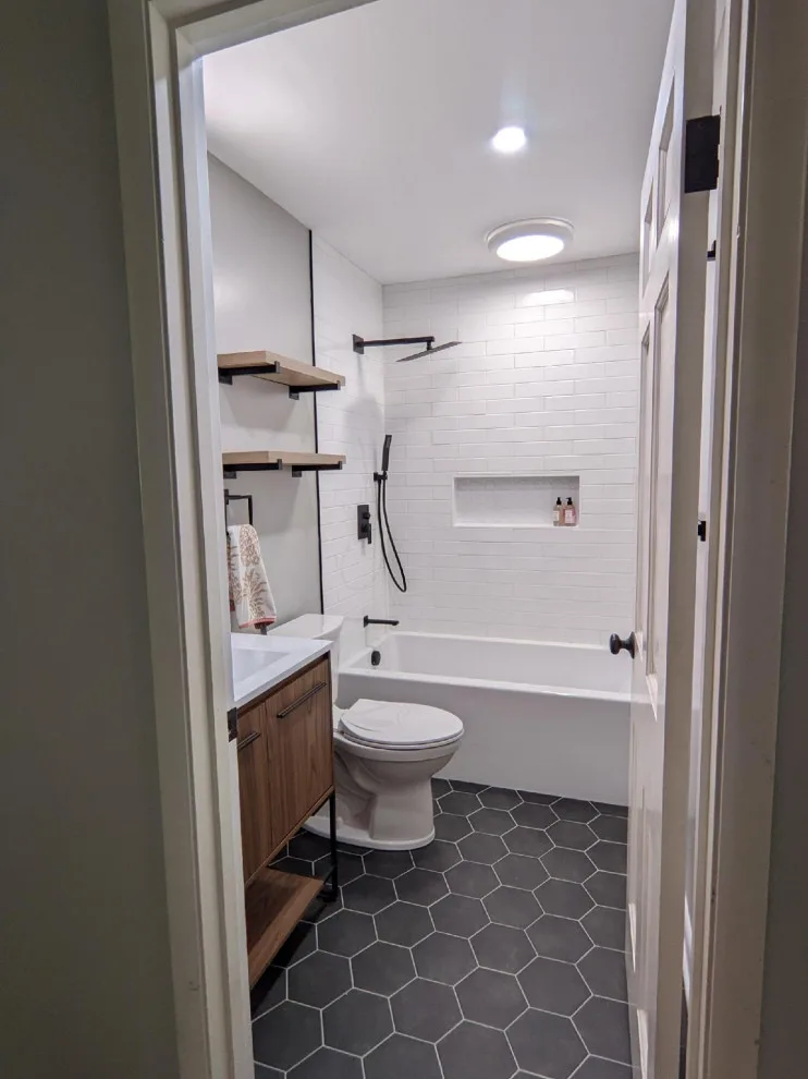 Hudson Full Bathroom Renovation Project by Butler Building & Restoration LLC - Photo 17