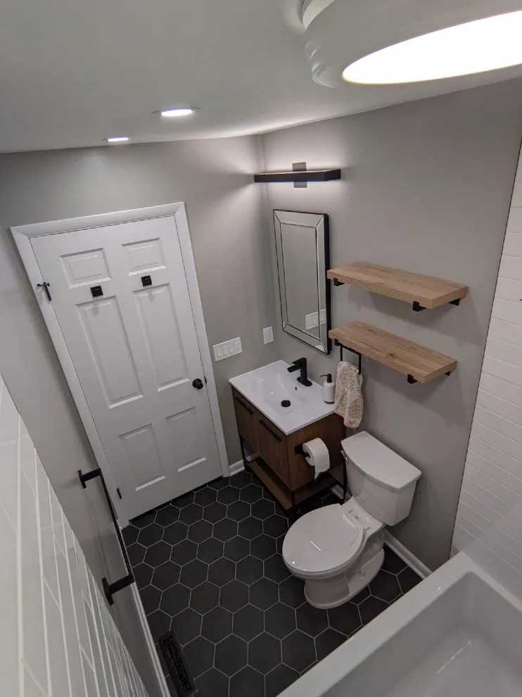 Hudson Full Bathroom Renovation Project by Butler Building & Restoration LLC - Photo 16