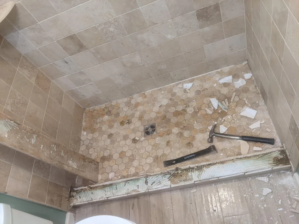 Hudson Full Bathroom Renovation Project by Butler Building & Restoration LLC - Photo 3