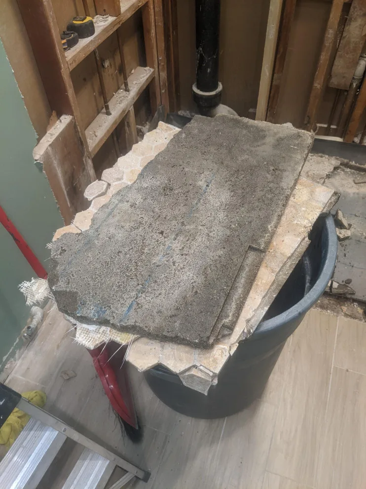 Hudson Full Bathroom Renovation Project by Butler Building & Restoration LLC - Photo 2