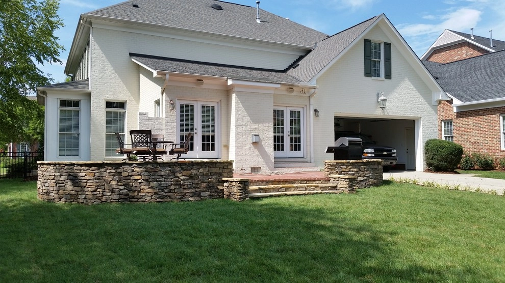 Greensboro NC Raised Patio by Hawkins Landscape Architecture/TriadGarden - Photo 2