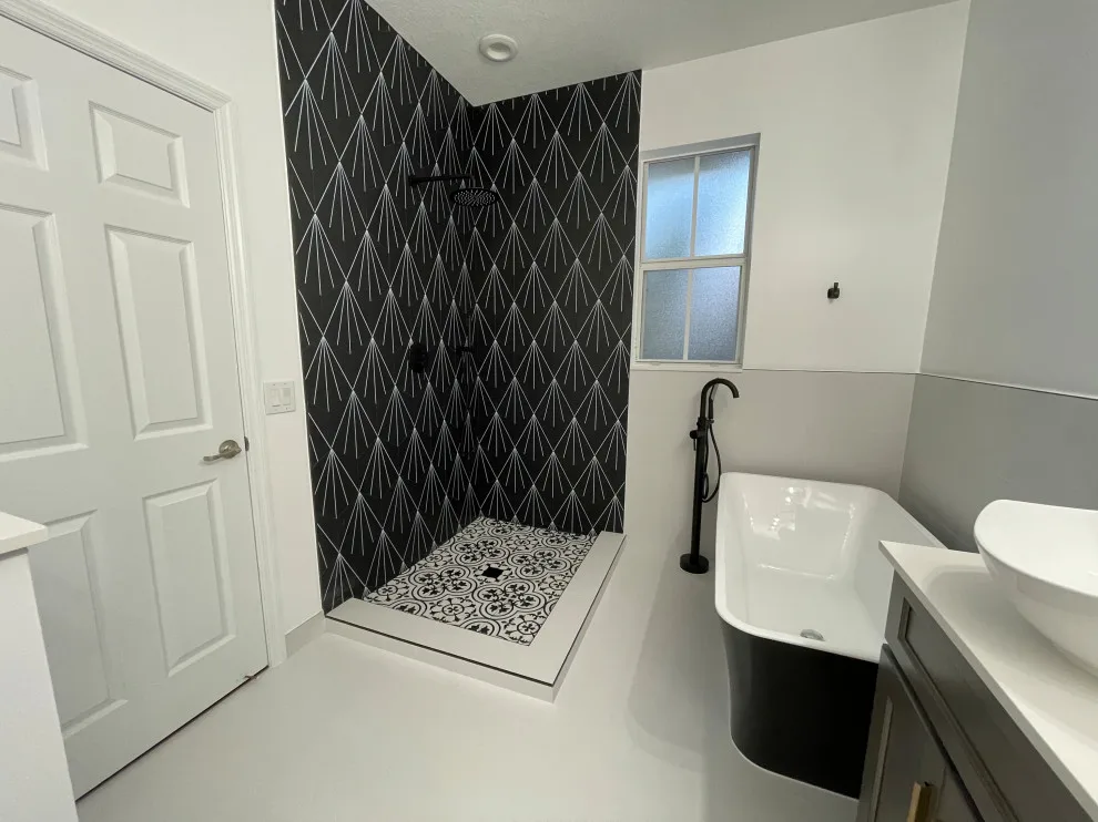 Restroom by Abba Construction & Remodeling - Photo 8
