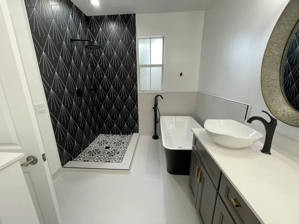 Restroom by Abba Construction & Remodeling - Photo 14