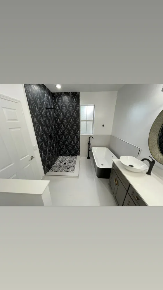 Restroom by Abba Construction & Remodeling - Photo 22