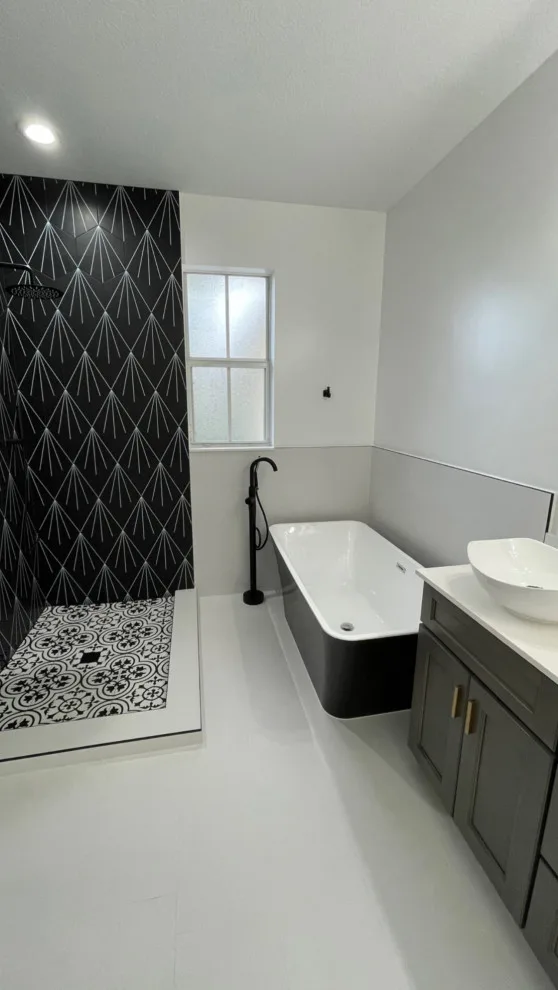 Restroom by Abba Construction & Remodeling - Photo 4