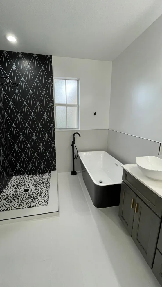 Restroom by Abba Construction & Remodeling - Photo 23