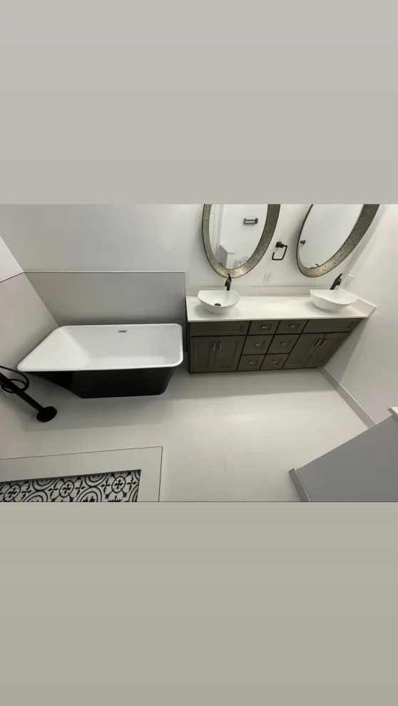 Restroom by Abba Construction & Remodeling - Photo 19