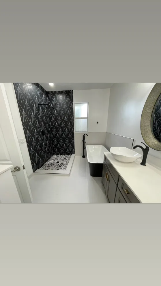 Restroom by Abba Construction & Remodeling - Photo 3