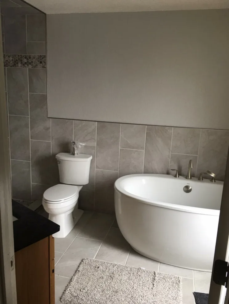 Restroom by Olhausen Construction And Management, LLC - Photo 2