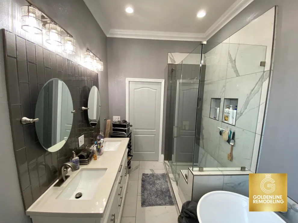 Beverly Hills Bathroom Makeover by Goldenline Remodeling - Photo 3