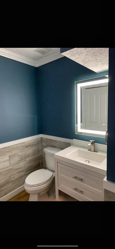 Restroom Renovation and Flooring by Hill Residential Contractors - Photo 2