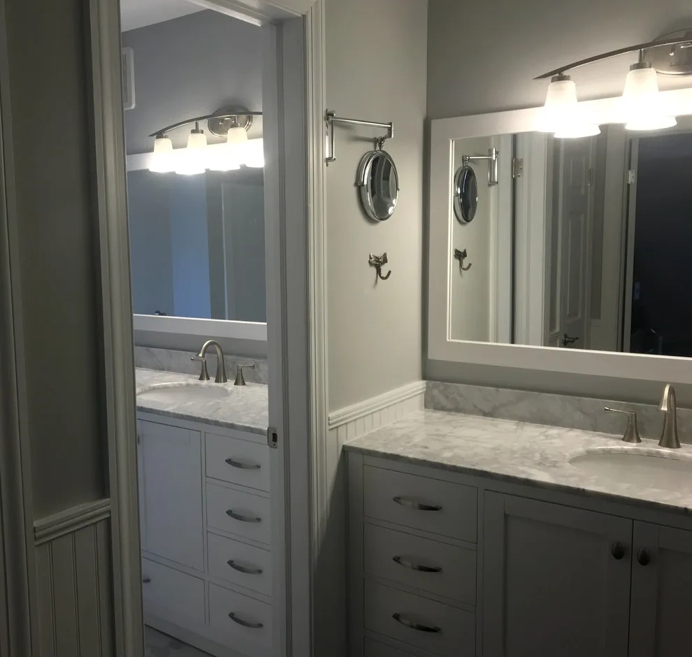 Restroom Renovation and Staircase Restoration by Virginia Building And Remodeling - Photo 5