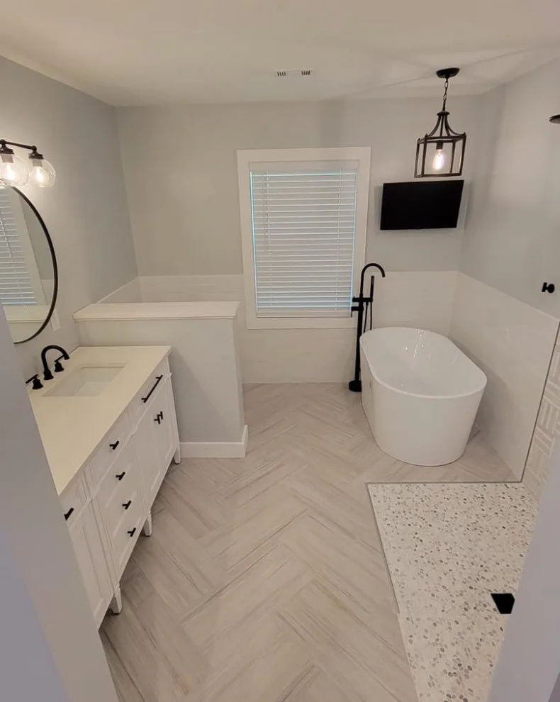 Restroom Renovation by Crosstown Construction - Photo 5