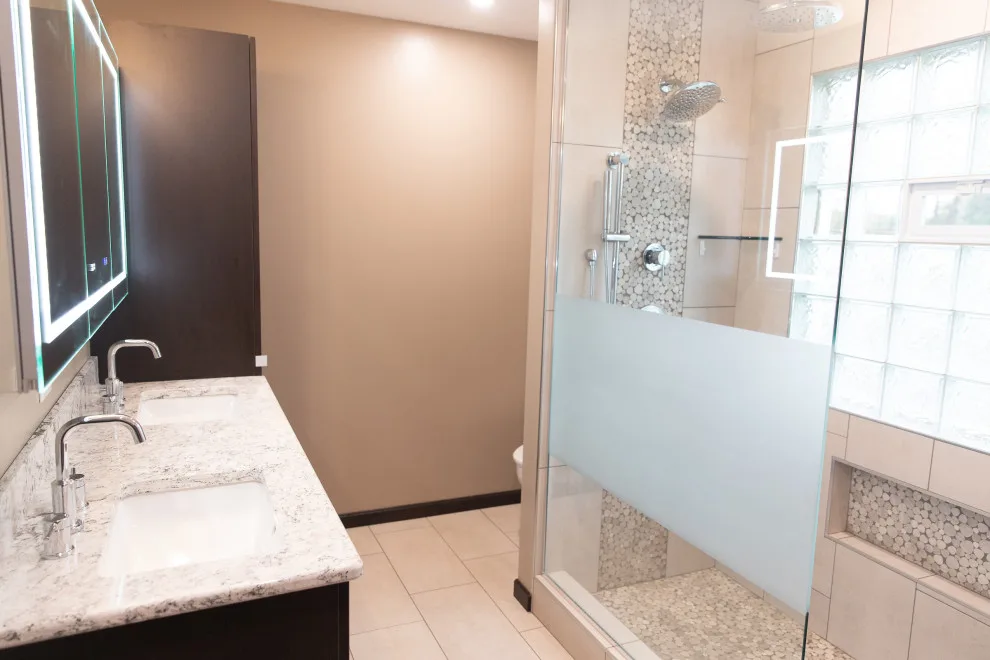 Opulent Bathroom Renovation by Butler Building & Restoration LLC - Photo 23
