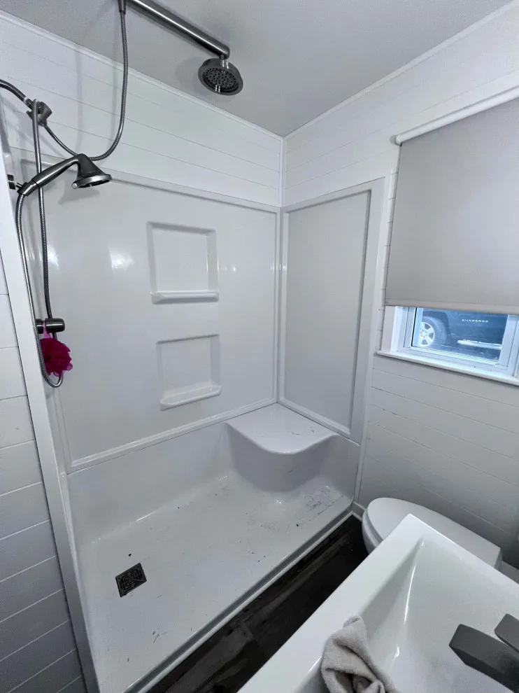 Contemporary Refresh for a Compact Bathroom by Haight N' Sons LLC - Photo 3