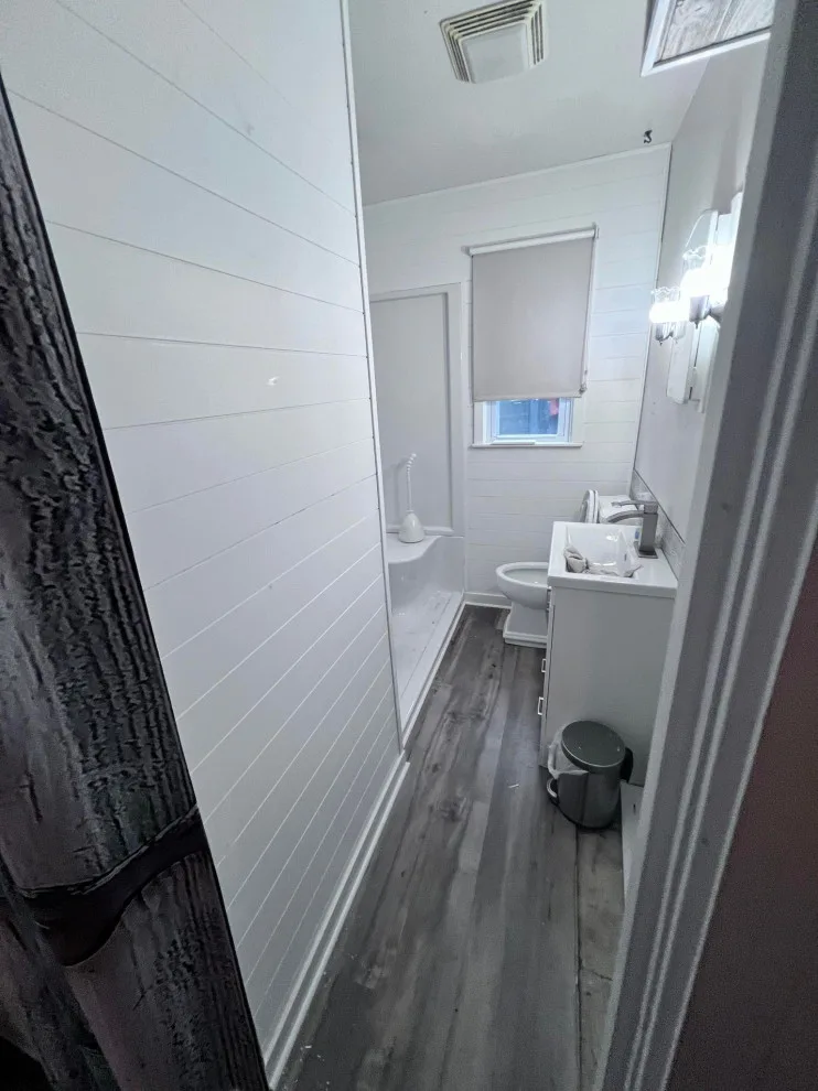 Contemporary Refresh for a Compact Bathroom by Haight N' Sons LLC - Photo 5