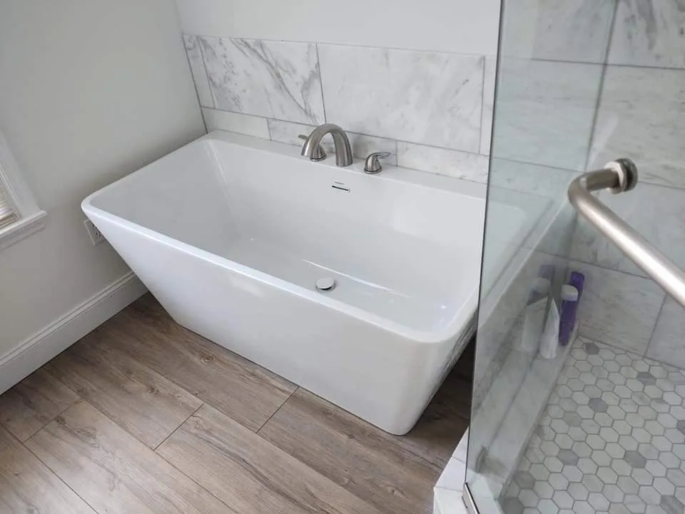 Restroom renovation by Jaccard Construction - Photo 7