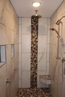 Bathroom Renovation with Towel Heater by Ovation Restoration - Photo 4