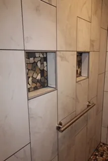 Bathroom Renovation with Towel Heater by Ovation Restoration - Photo 3