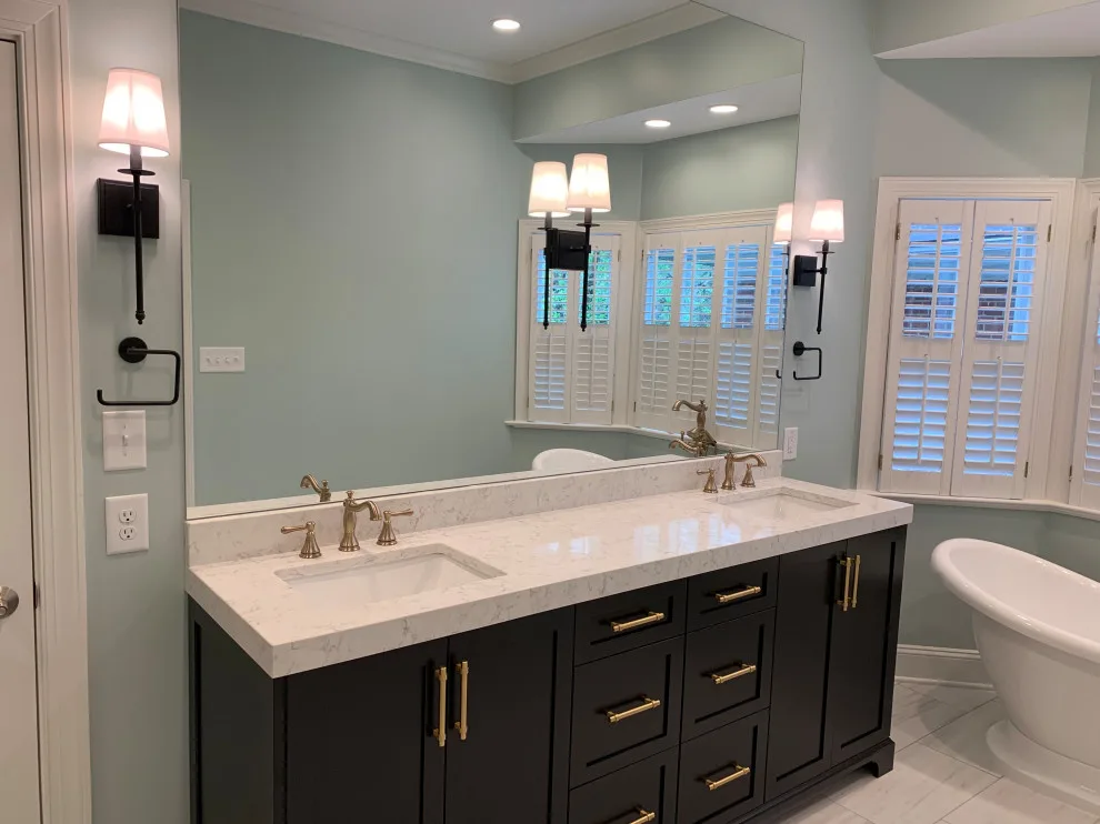 Restrooms by North Carolina Custom Construction, LLC - Photo 15