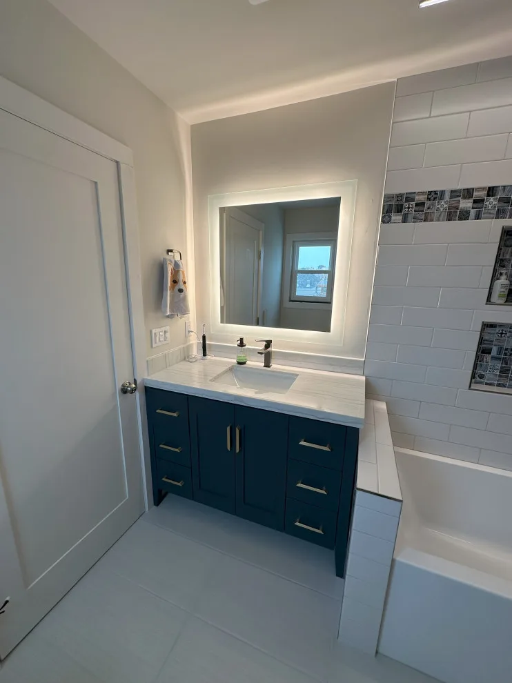 Restroom Renovation by CW Construction Company Inc. - Photo 2