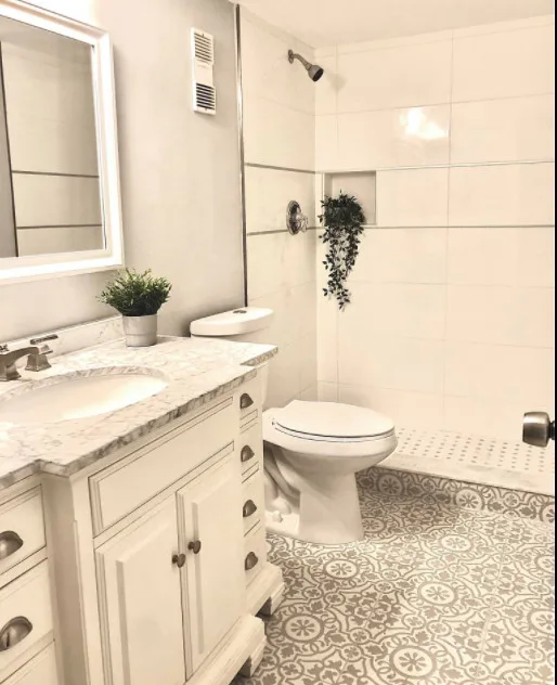 Restroom Renovation by Premiere Builders & Remodeling - Photo 9