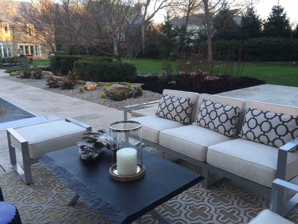 Backyard Landscape & Lounge Area by Heath Outdoor - Photo 6