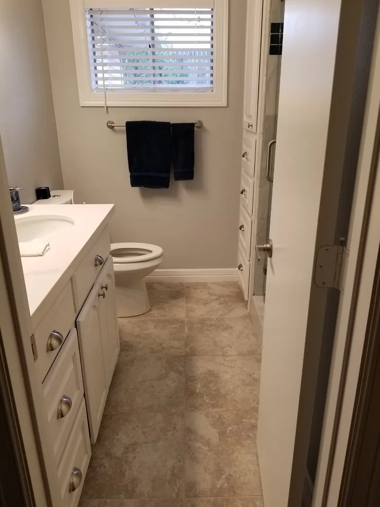 Carrara marble bathroom renovation by Prime & Precision - Photo 5