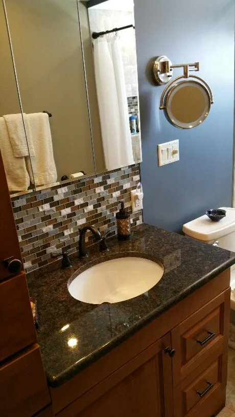 Restroom Renovation by Lighthouse Construction & Restoration, Inc. - Photo 9