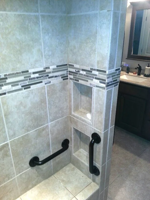 Restroom Renovation by Lighthouse Construction & Restoration, Inc. - Photo 7