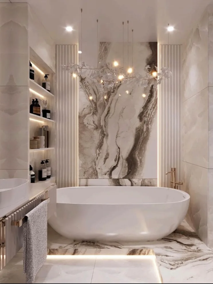 Restroom Renovation by Goldenline Remodeling - Photo 2