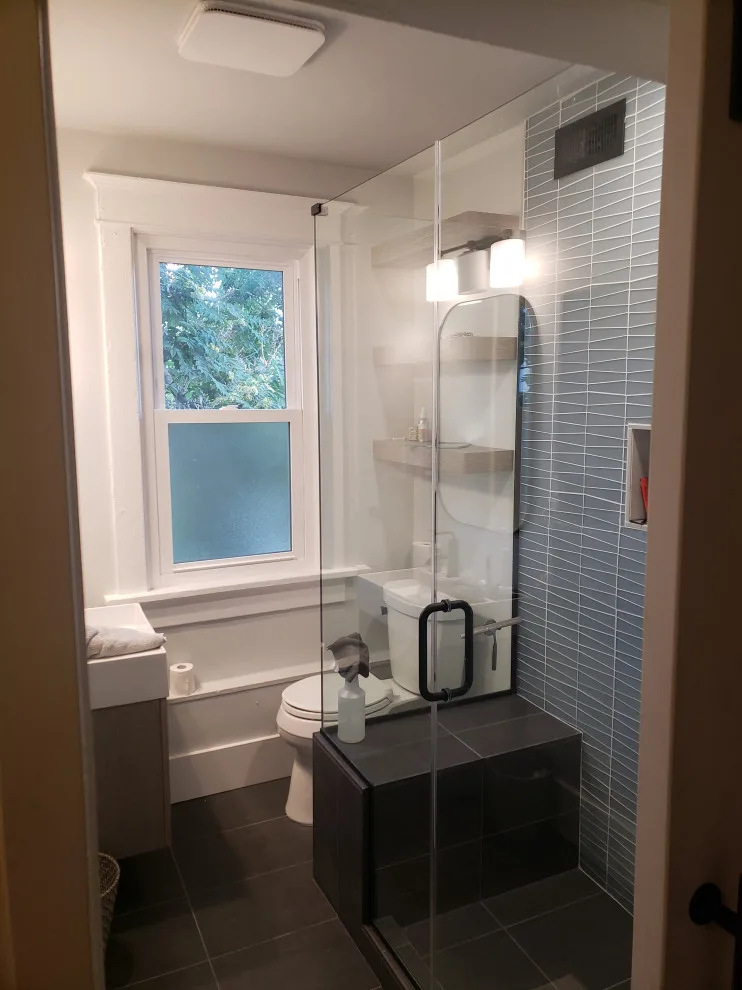 Contemporary Bathroom Renovation by Seawolf Development - Photo 2