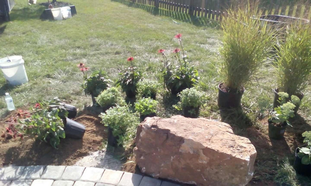 Backyard Fireplace Design & Installation by Heath Outdoor - Photo 3