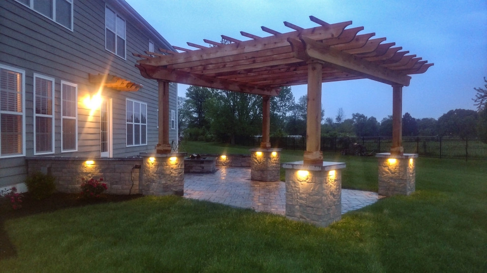 Outdoor Fireplace & Pergola Design & Construction by Heath Outdoor - Photo 6