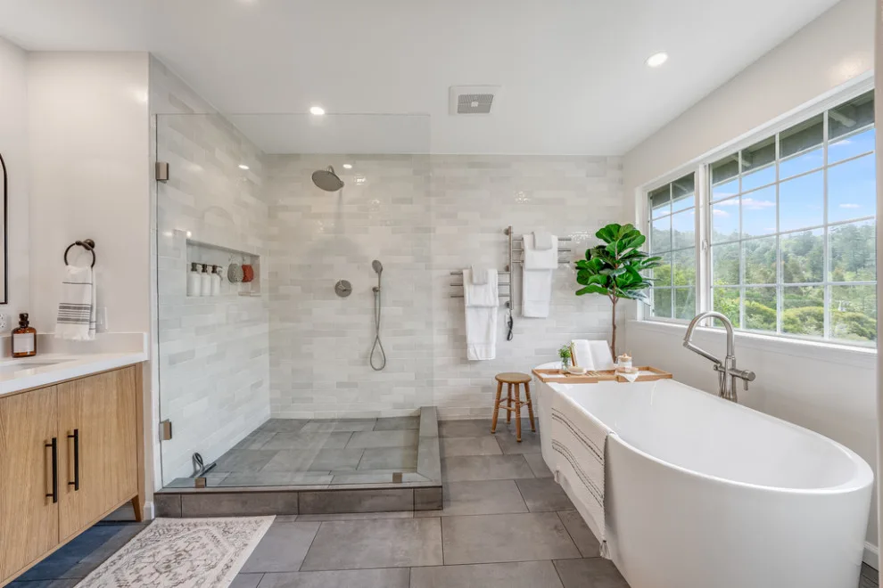 La Honda Bathroom Renovation by Golden View Renovation - Photo 11