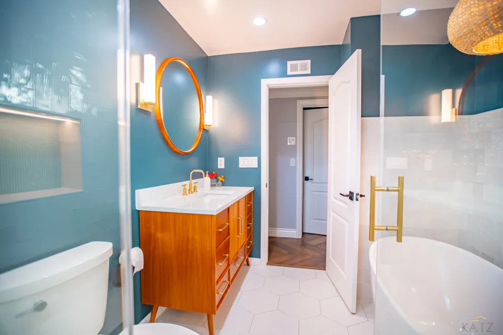 Long Beach, CA Bathroom Renovation by Katz Design & Builders Inc. - Photo 13