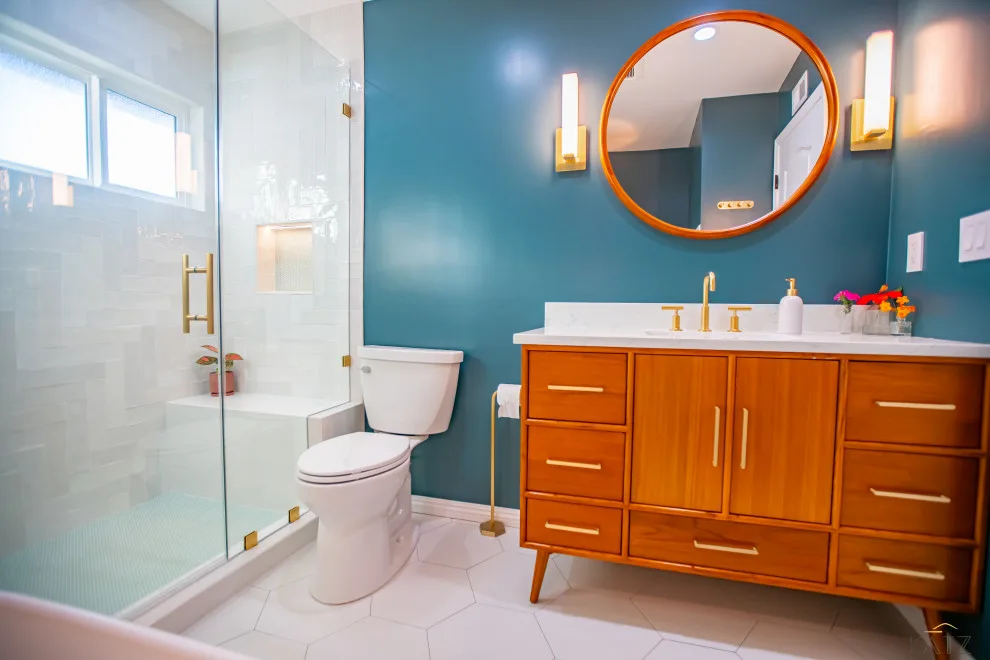 Long Beach, CA Bathroom Renovation by Katz Design & Builders Inc. - Photo 7
