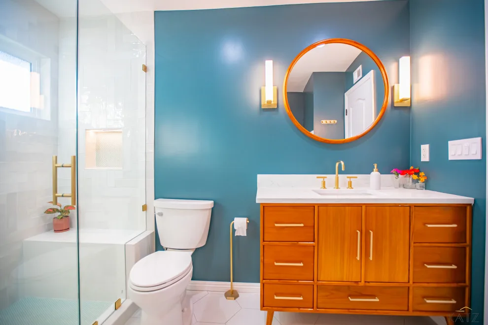 Long Beach, CA Bathroom Renovation by Katz Design & Builders Inc. - Photo 9