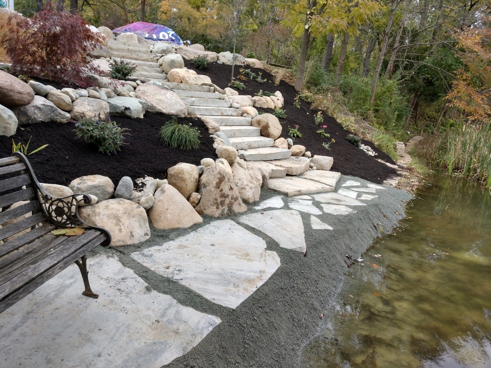 Landscape and Stairway Design & Construction by Heath Outdoor - Photo 6
