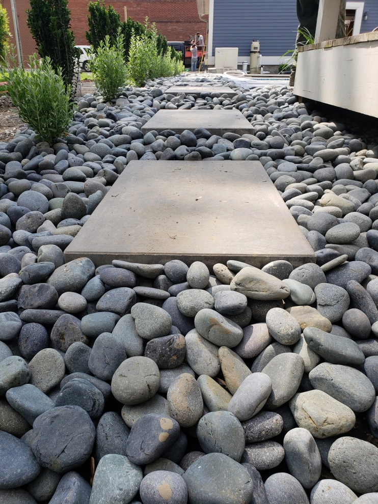 Pool Patio, Fire Pit & Landscaping by Heath Outdoor - Photo 5
