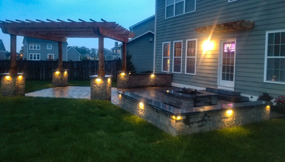 Outdoor Fireplace & Pergola Design & Construction by Heath Outdoor - Photo 5