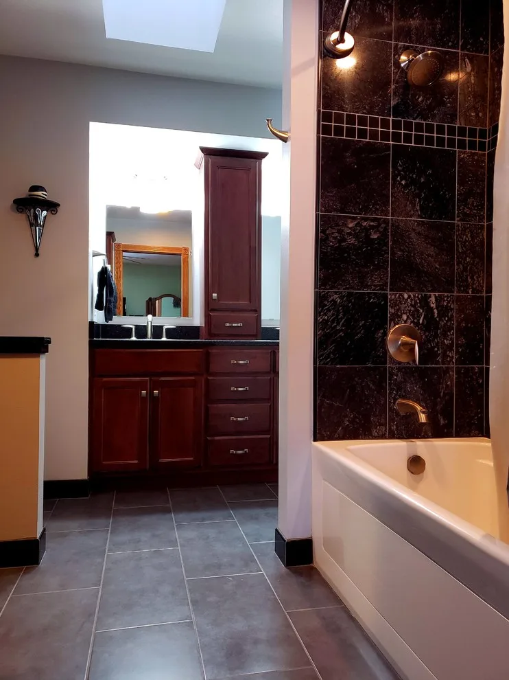 Slinger Residence - Bathroom Renovation by Cornerstone Remodeling, Ltd - Photo 30